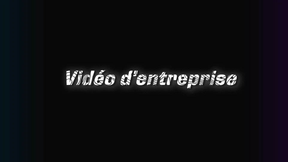 video d'entreprise